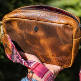 WANDER CROSSBODY BAG + STRAP SET - FULL LEATHER - WRANGLER
