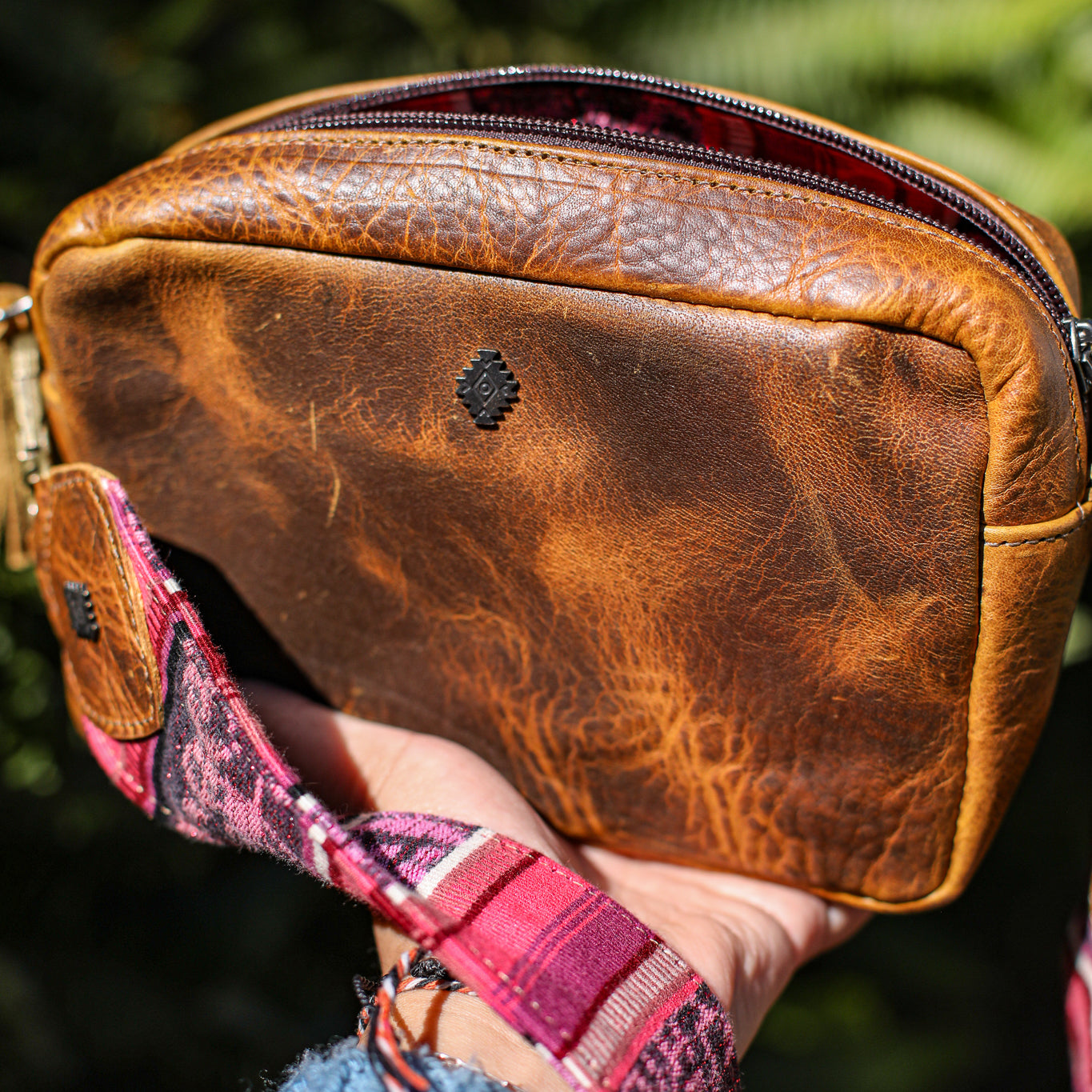 WANDER CROSSBODY BAG + STRAP SET - FULL LEATHER - WRANGLER