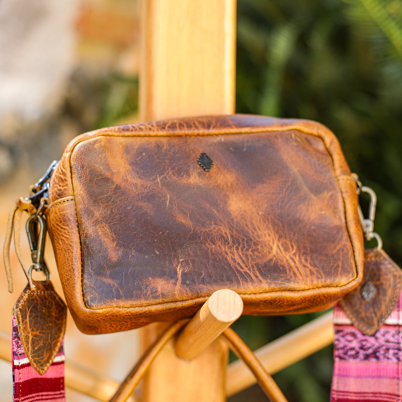 WANDER CROSSBODY BAG + STRAP SET - FULL LEATHER - WRANGLER