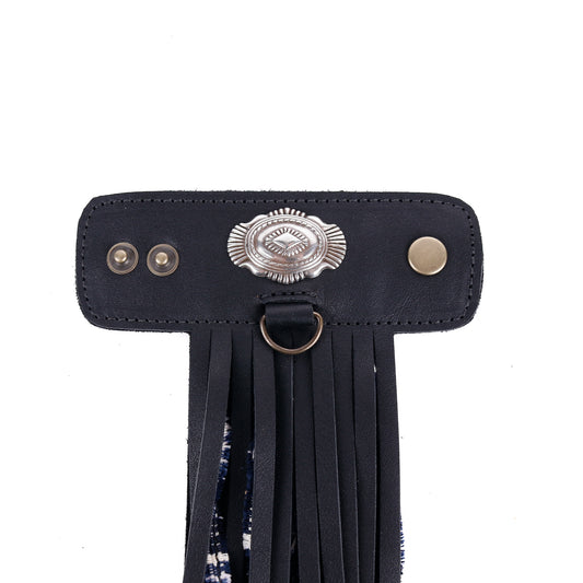 LAYERED TASSEL SET - YUCCA - BLACK