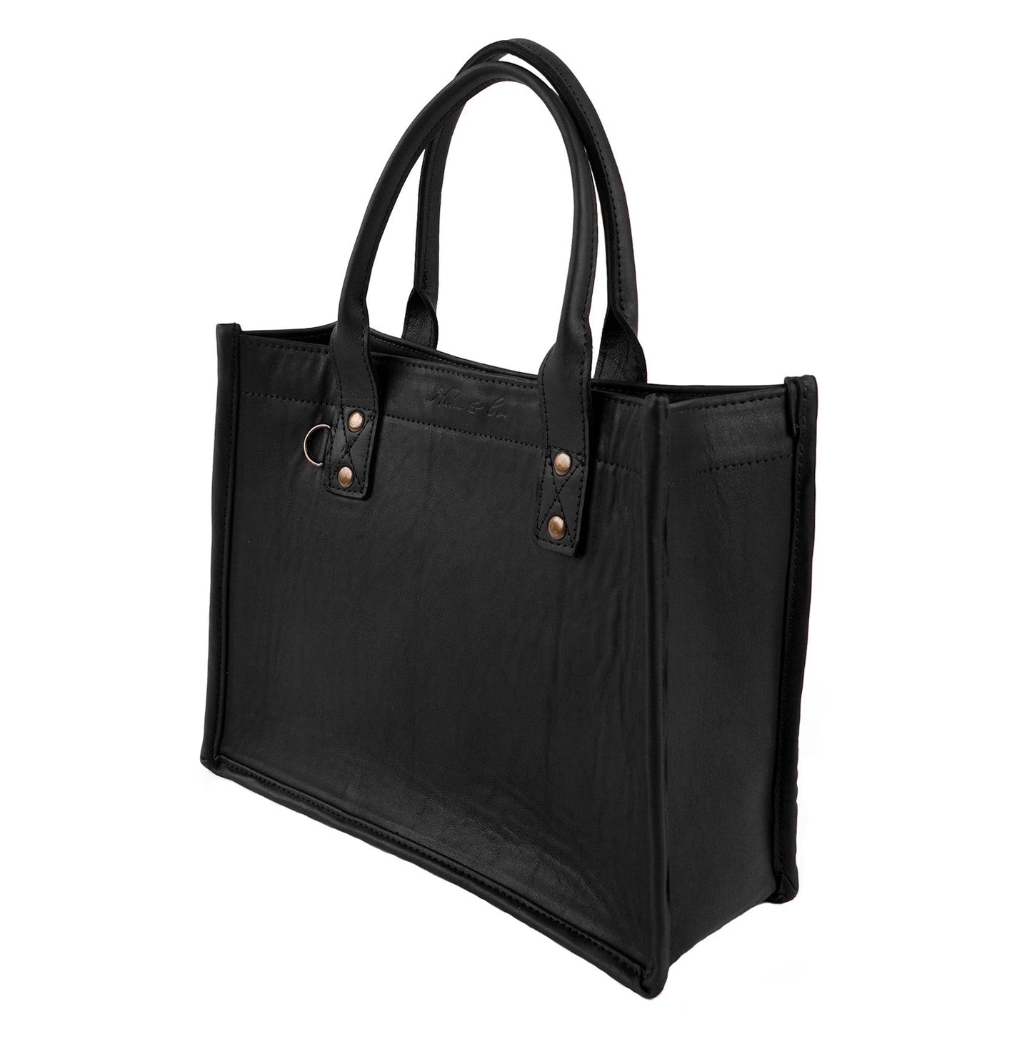 ALI'S STASH - MEDIUM PERFECT TRAVEL TOTE - BLACK - NO. A-10076