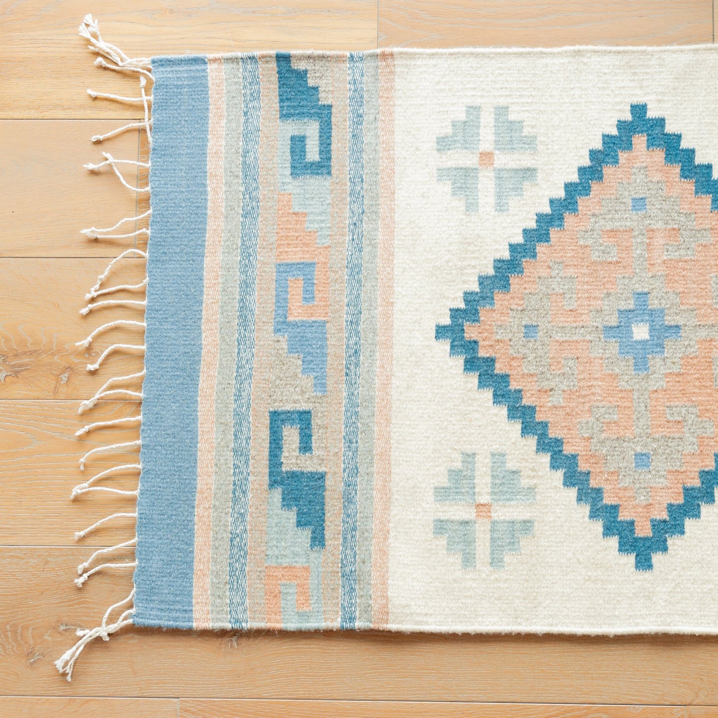 MEXICO COLLECTION - ZAPOTEC HAND-LOOMED WOOL RUG - 2 x 3' - NO. 17395