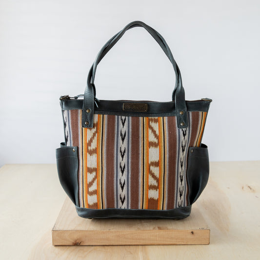 THE PERFECT BAG MEDIUM - ARTISAN COLLECTION - UMBER - SLATE LEATHER