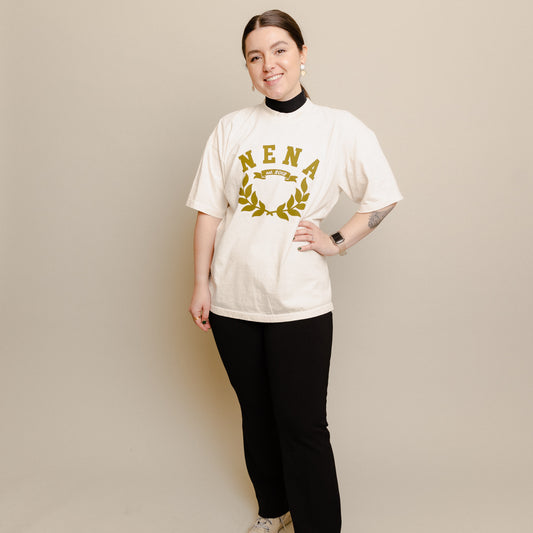 NENA & CO. APPAREL - EST. 2013 T-SHIRT - CREAM