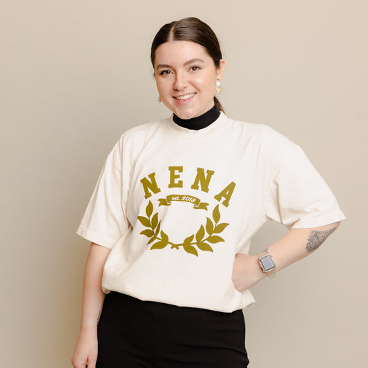 NENA & CO. APPAREL - EST. 2013 T-SHIRT - CREAM