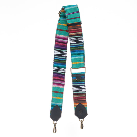 ADJUSTABLE WIDE STRAP - BAJA - BLACK LEATHER