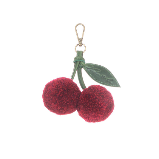 MARASCHINO CHERRY CHARM - ACCESSORIES COLLECTION - CRIMSON & EMERALD