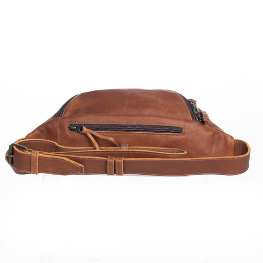 ALI'S STASH - FANCY PACK - FULL LEATHER - CAFE - NO. A-10060