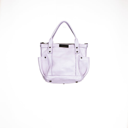 THE PERFECT BAG MINI - ARTISAN FULL LEATHER - LAVENDER