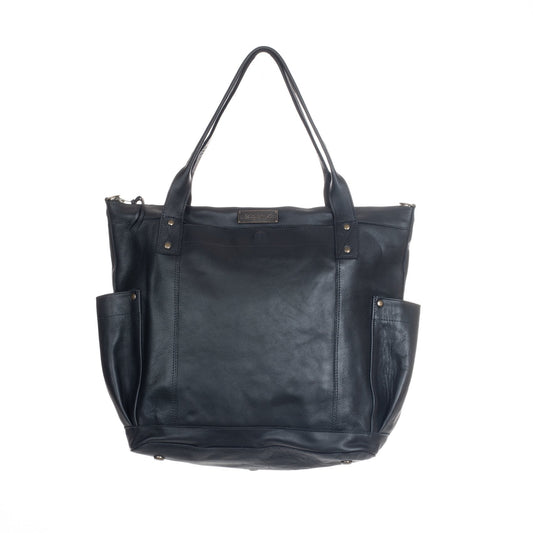 THE PERFECT BAG FULL - FULL LEATHER - BLACK
