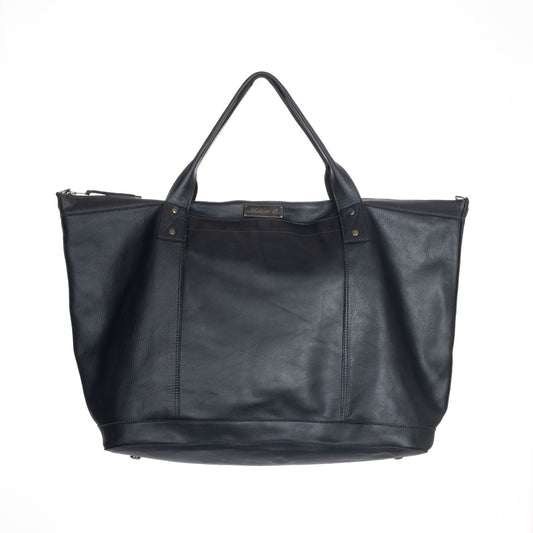 THE PERFECT WEEKENDER - FULL LEATHER COLLECTION - BLACK