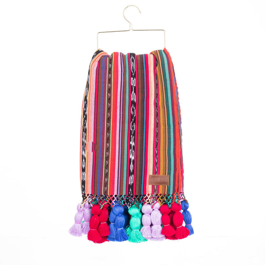 BEACH THROW + TASSELS - ARTISAN COLLECTION - JAVANA
