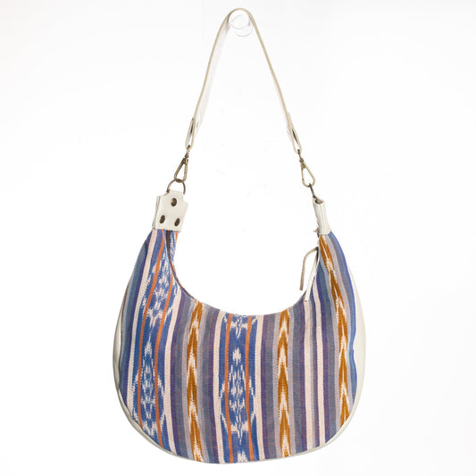 BOHO SADDLE BAG - LARGE - ARTISAN COLLECTION - RIVIERA - BONE
