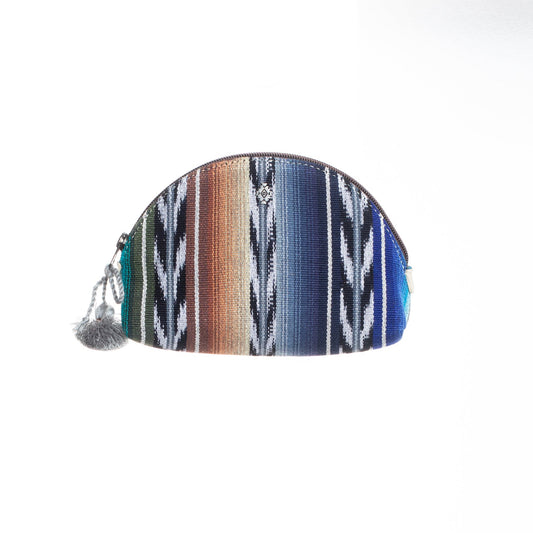 DOME CLUTCH - ARTISAN COLLECTION - SHORELINE - BONE LEATHER