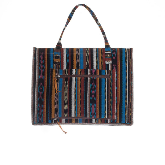 THE PERFECT TRAVEL TOTE - ARTISAN COLLECTION - OTOÑO - CAFE