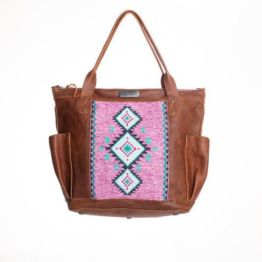 HERITAGE & SOCIETY - THE PERFECT BAG FULL - JUNTO - CAFE LEATHER