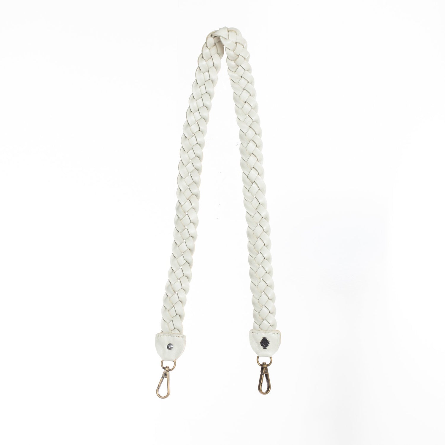 BRAIDED CROSSBODY STRAP - BONE – Nena & Co.