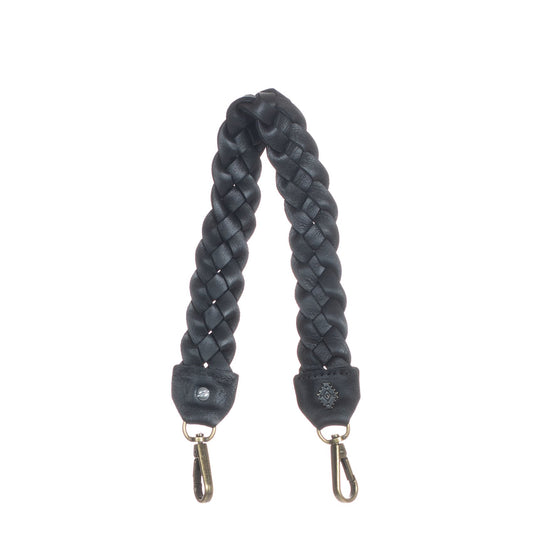 BRAIDED SHOULDER STRAP - BLACK