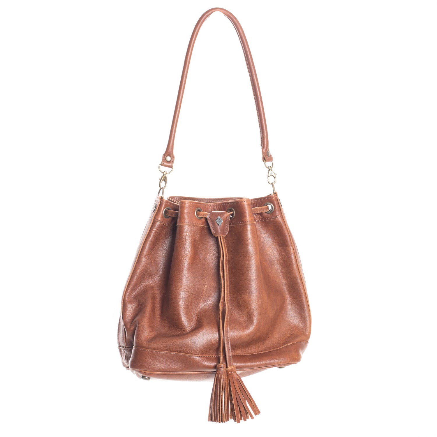 Naito Bucket Bag Leather + Hardware Kit - Chestnut Leather – gather here  online