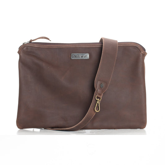 UTILITY STRAP - FULL LEATHER COLLECTION - MOCHA LEATHER