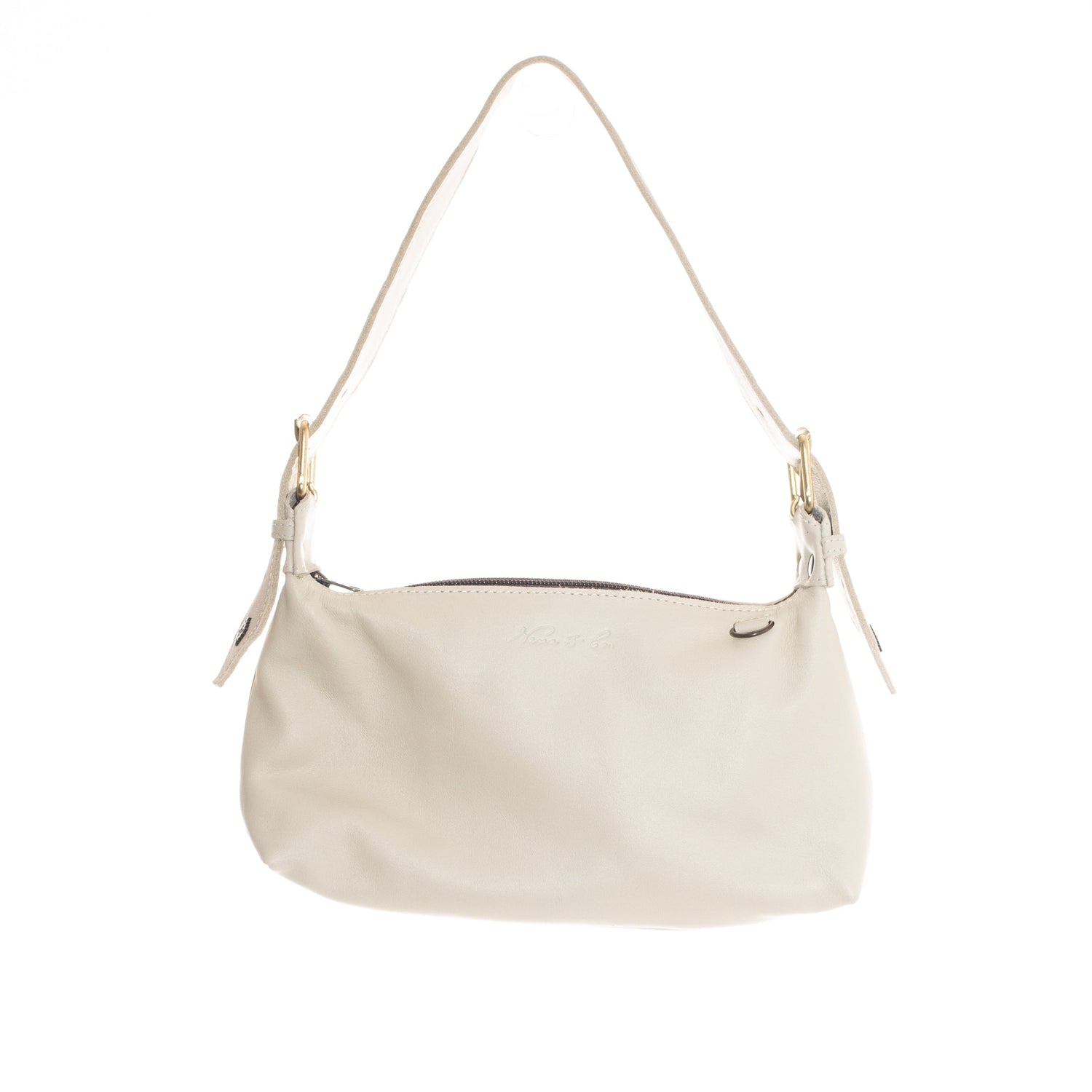The Perfect Baguette Bag - Full Leather Collection - Bone