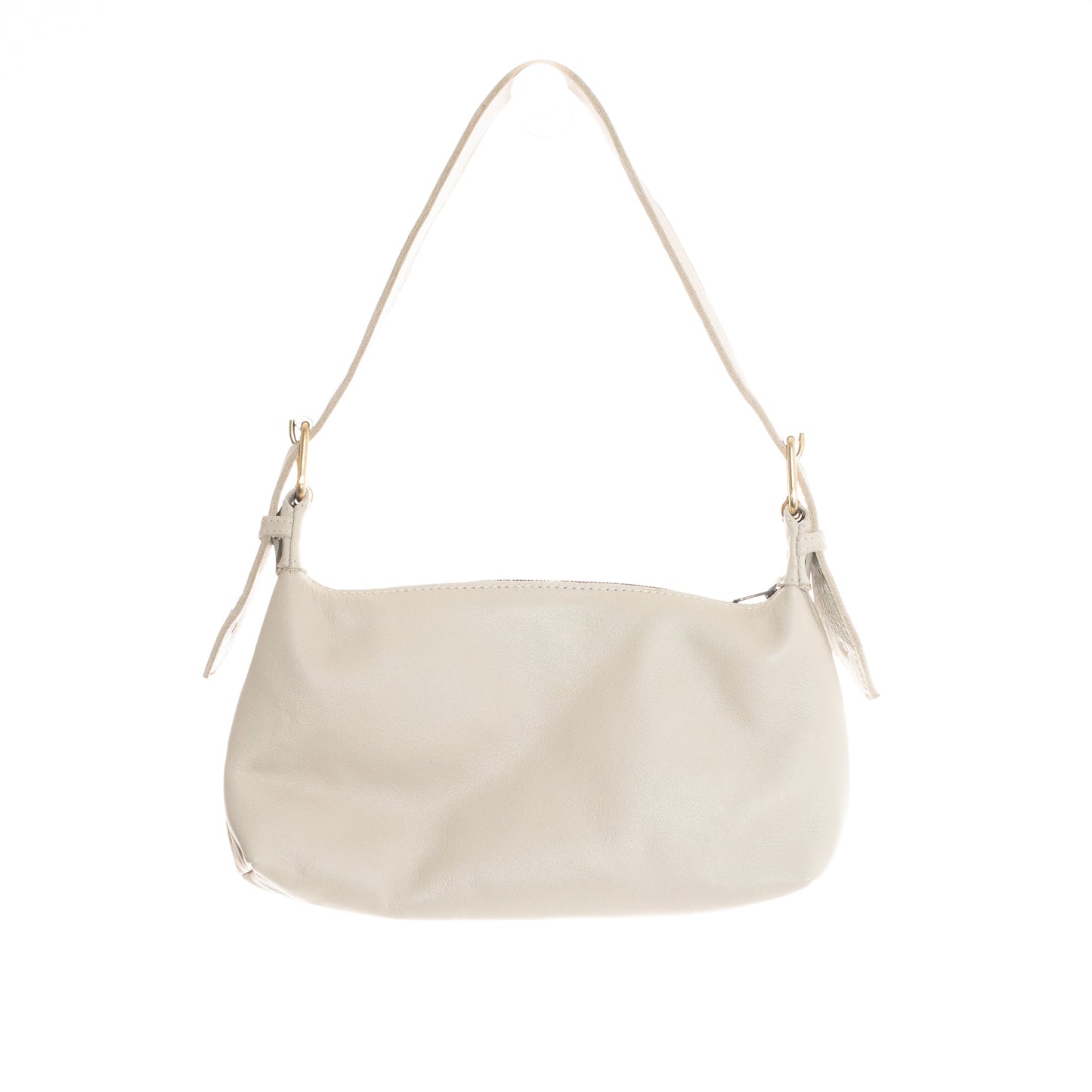 THE PERFECT BAGUETTE BAG - FULL LEATHER COLLECTION - BONE