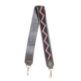 BEADED SHOULDER STRAP - KENYA RUKIA - MOCHA