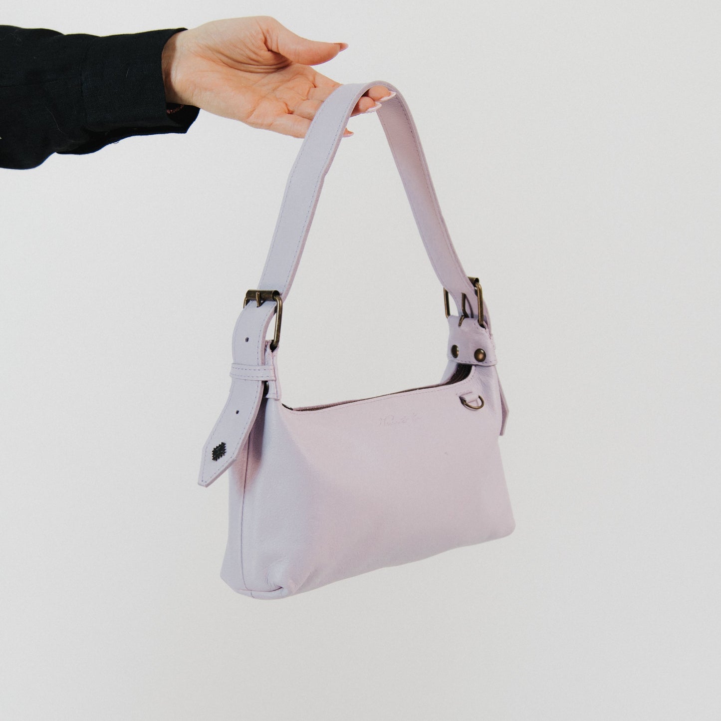 THE PERFECT BAGUETTE BAG - FULL LEATHER COLLECTION - LAVENDER