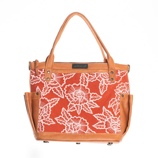 MTPB - MEXICO - PAPAYA & WHITE PANEL - OCHRE - NO. 29410