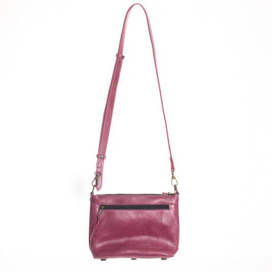 THE PERFECT NENITA - MEXICO COLLECTION - FULL LEATHER - SANGRIA LEATHER