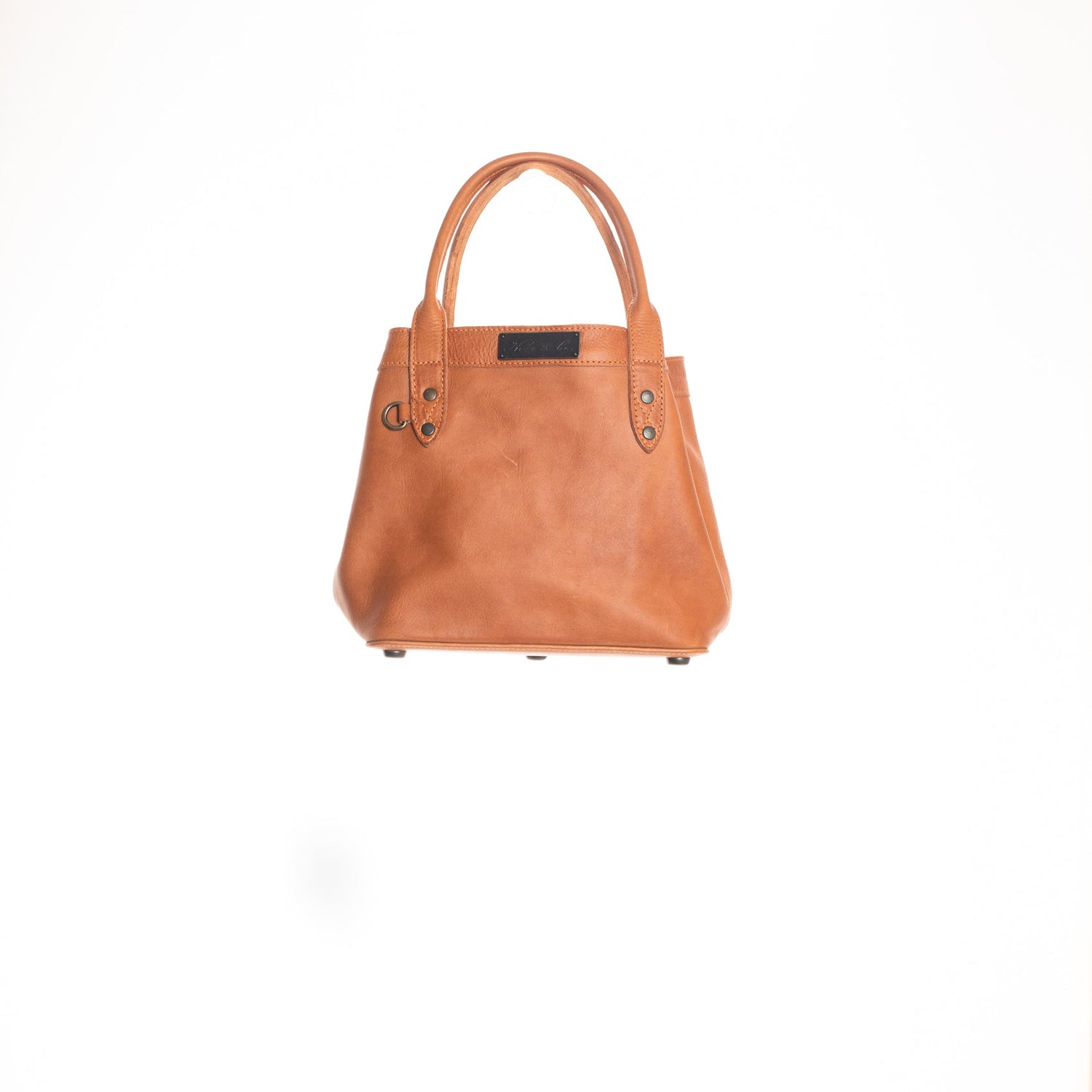 MINI CONVERTIBLE TOTE - MEXICO COLLECTION - FULL LEATHER - OCHRE LEATH –  Nena & Co.