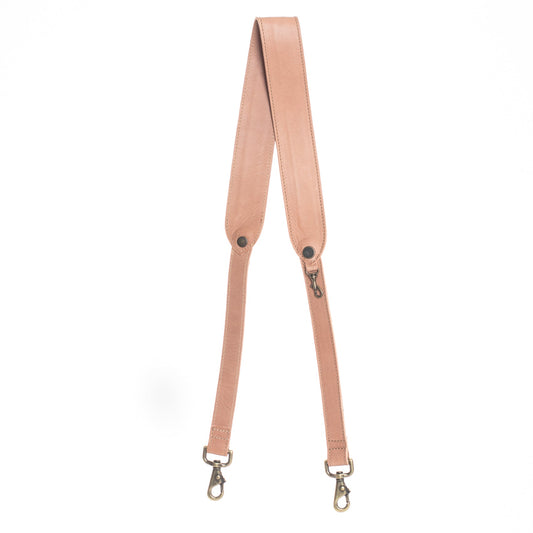 UTILITY STRAP - FULL LEATHER - MEXICO - ROSÉ LEATHER