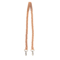 BRAIDED SHOULDER STRAP - MEXICO - TOBACCO