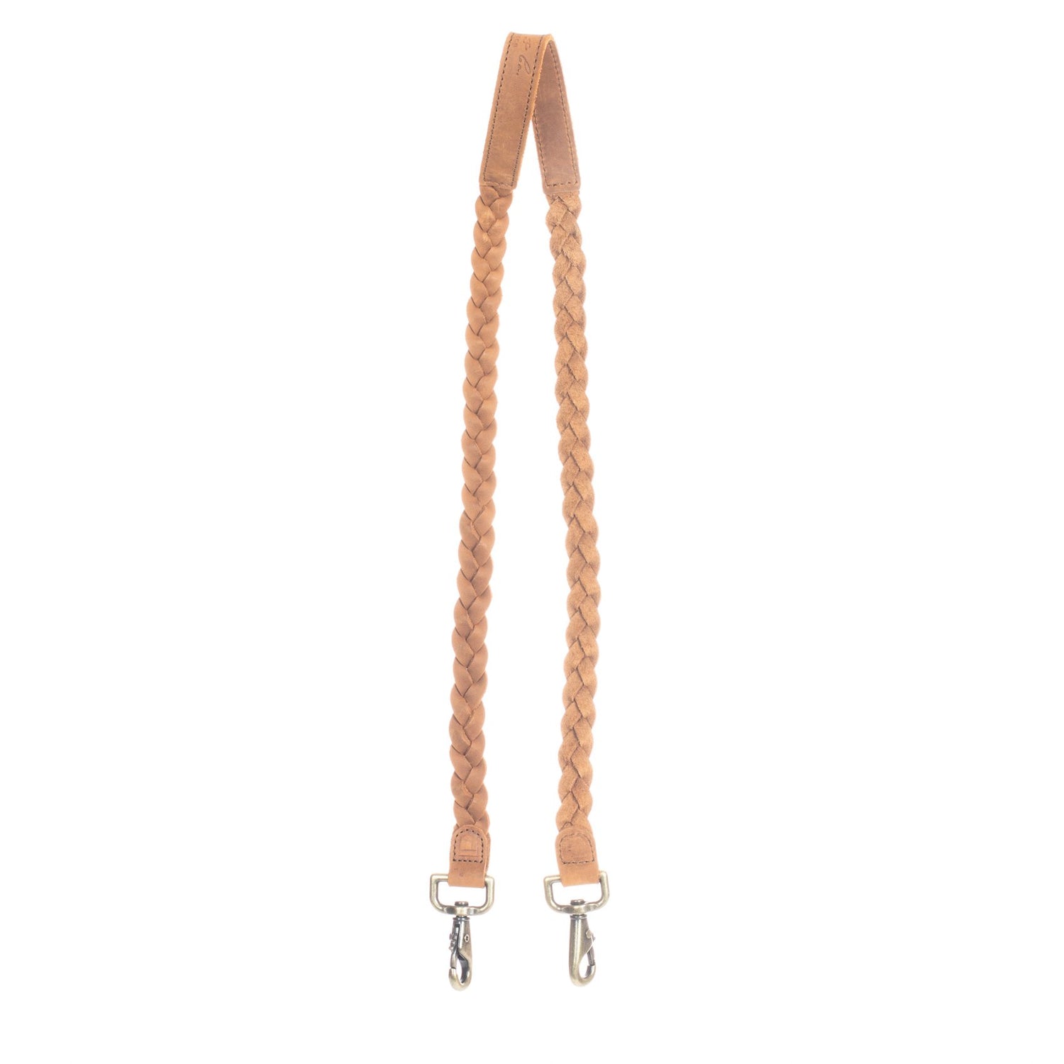 Classic GOLD Chain Bag Strap With Leather Weaved/threaded 