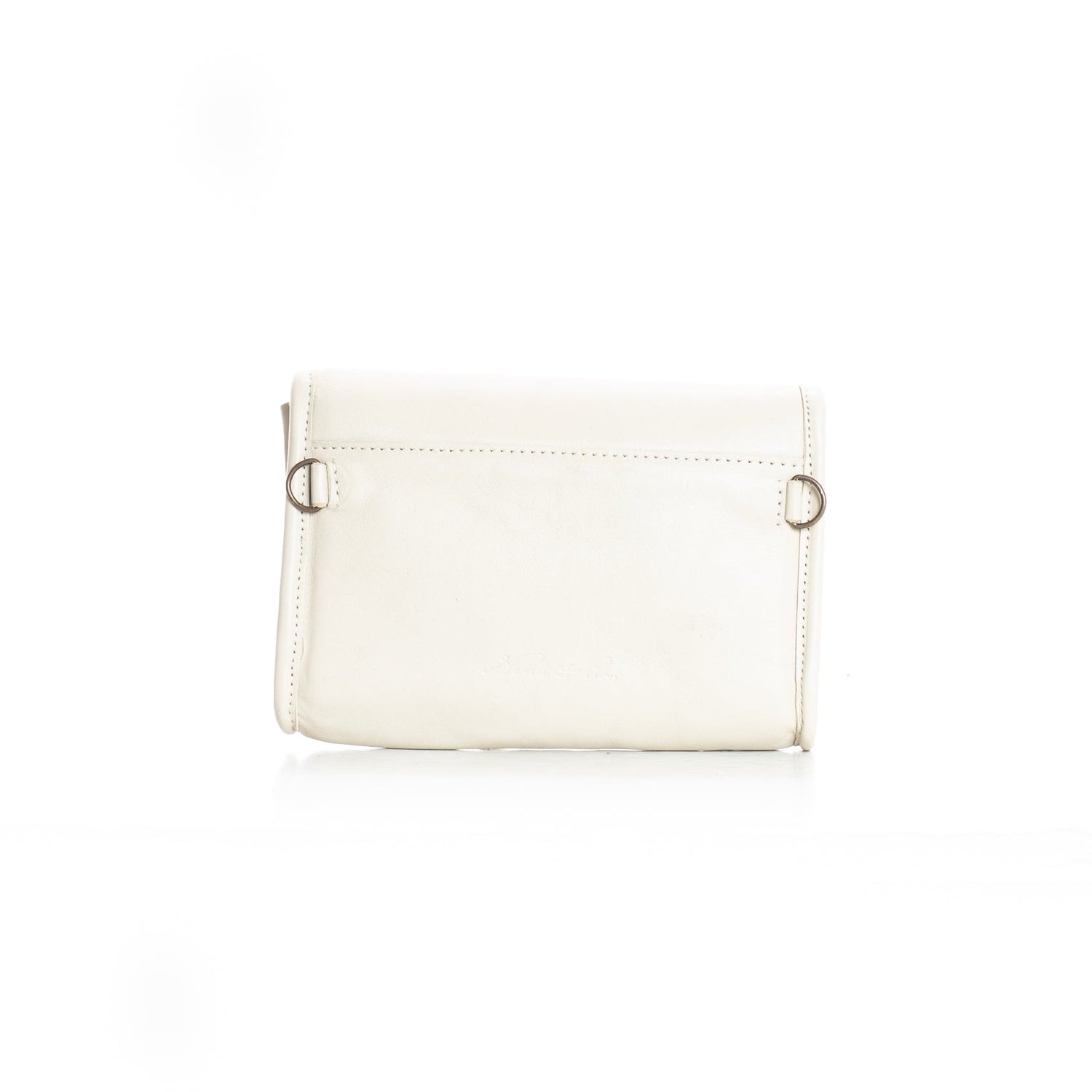 Small Vintage Leather Bag White Picard -  Norway