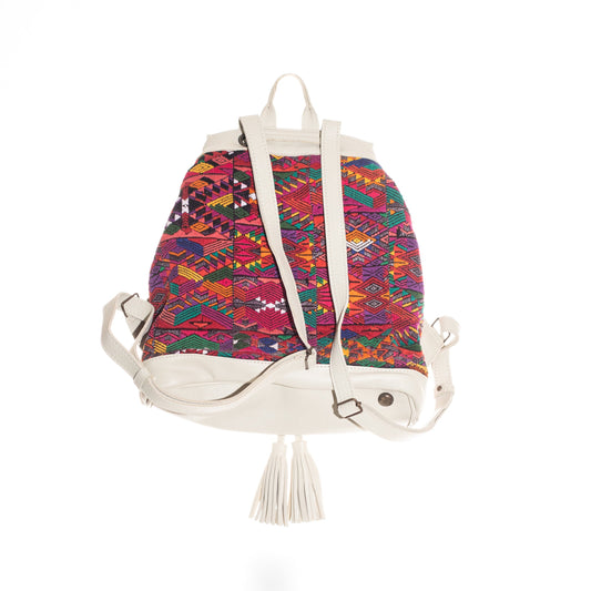 **CLOSEOUT** DRAWSTRING BUCKET BACKPACK - OOAK - BONE - NO. 24246