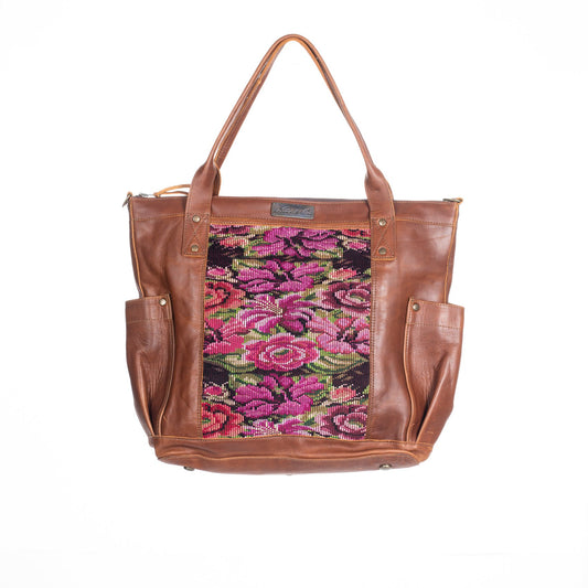 THE PERFECT BAG FULL - CAFE LEATHER - ONE OF A KIND PANEL NO. 96498