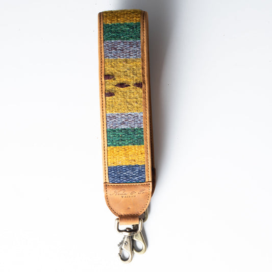 MEDIUM LENGTH STRAP - MEXICO COLLECTION - HANDWOVEN TEXTILE - NO. 17198