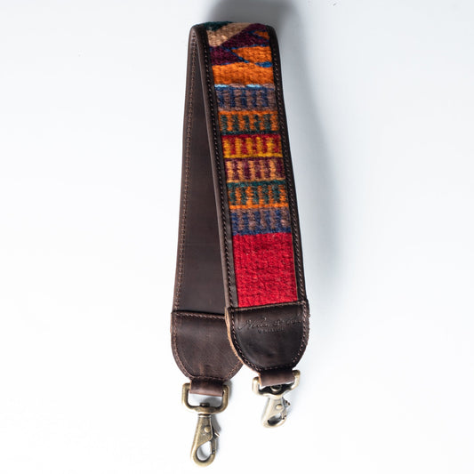 MEDIUM LENGTH STRAP - MEXICO COLLECTION - HANDWOVEN TEXTILE - NO. 16952