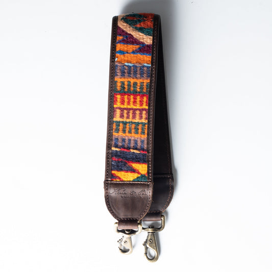 MEDIUM LENGTH STRAP - MEXICO COLLECTION - HANDWOVEN TEXTILE - NO. 16952
