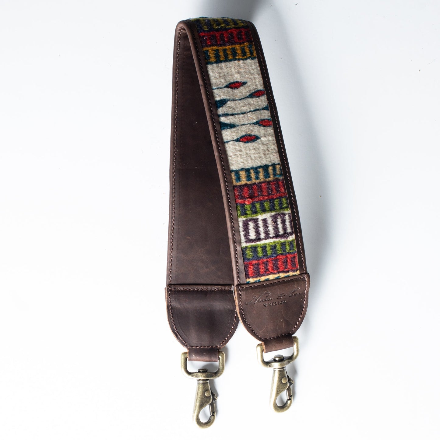 MEDIUM LENGTH STRAP - MEXICO COLLECTION - HANDWOVEN TEXTILE - NO. 16984