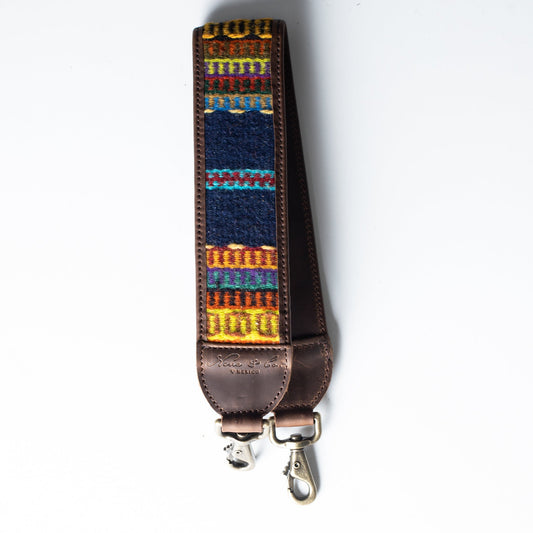 MEDIUM LENGTH STRAP - MEXICO COLLECTION - HANDWOVEN TEXTILE - NO. 16992