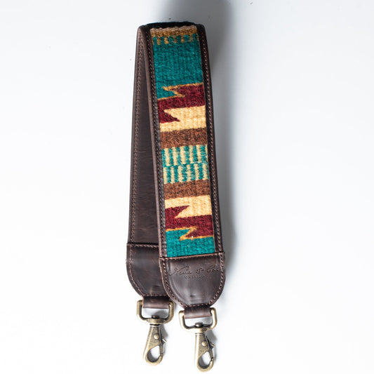 MEDIUM LENGTH STRAP - MEXICO COLLECTION - HANDWOVEN TEXTILE - NO. 16996