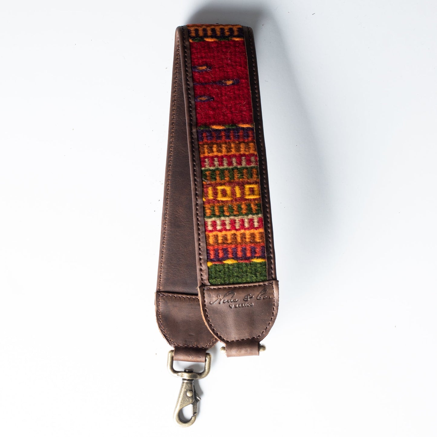 MEDIUM LENGTH STRAP - MEXICO COLLECTION - HANDWOVEN TEXTILE - NO. 17006