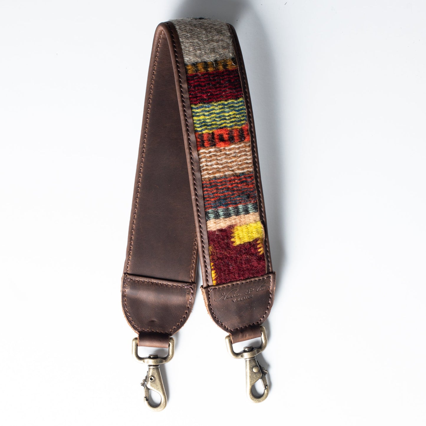 MEDIUM LENGTH STRAP - MEXICO COLLECTION - HANDWOVEN TEXTILE - NO. 17012