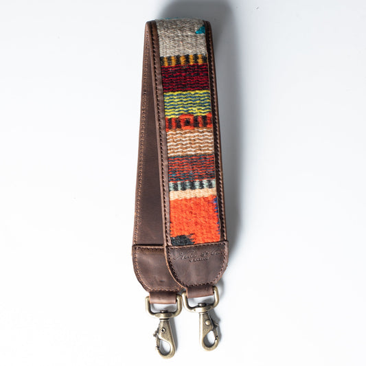 MEDIUM LENGTH STRAP - MEXICO COLLECTION - HANDWOVEN TEXTILE - NO. 17018