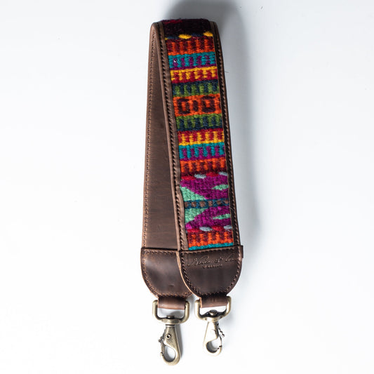 MEDIUM LENGTH STRAP - MEXICO COLLECTION - HANDWOVEN TEXTILE - NO. 17024