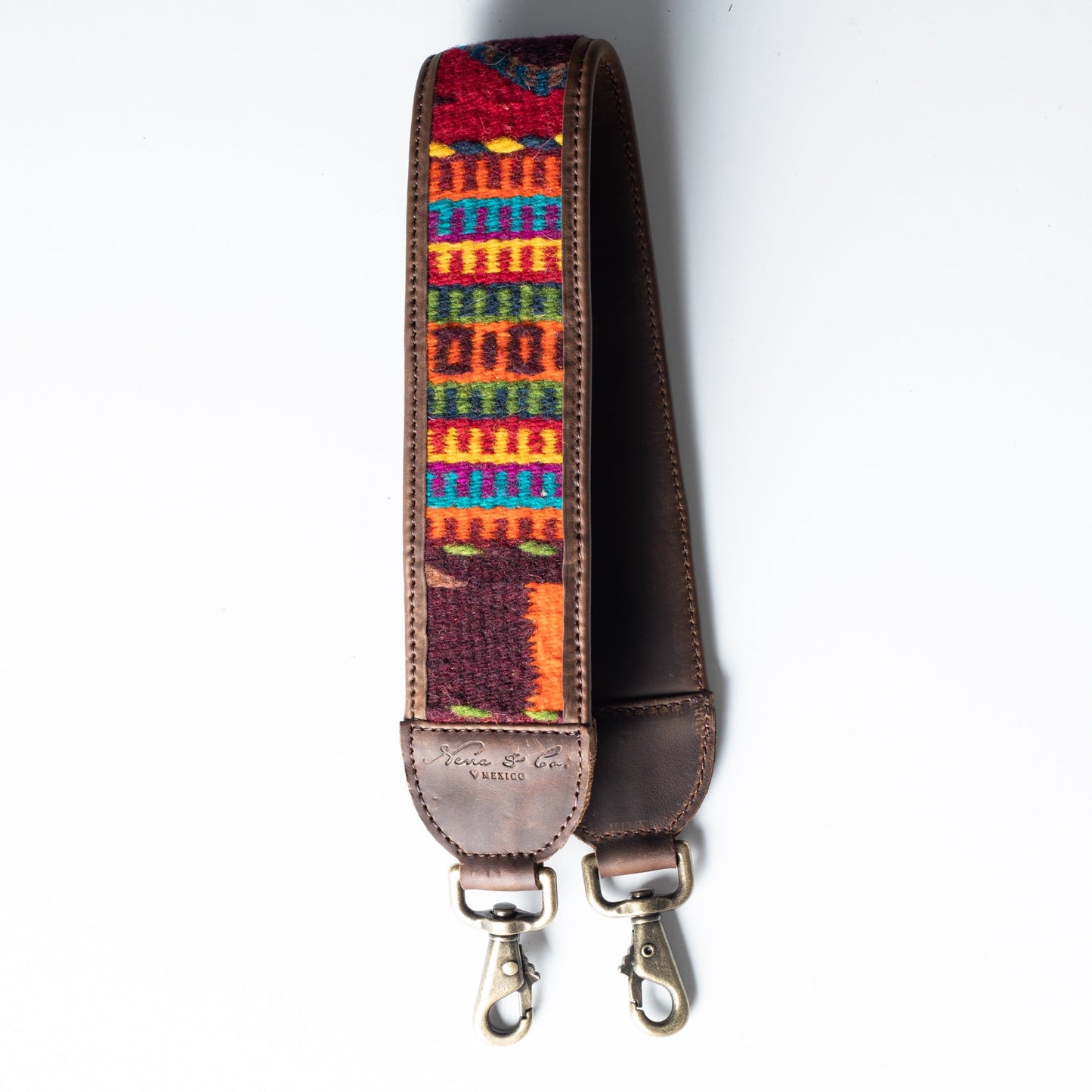 MEDIUM LENGTH STRAP - MEXICO COLLECTION - HANDWOVEN TEXTILE - NO. 17024