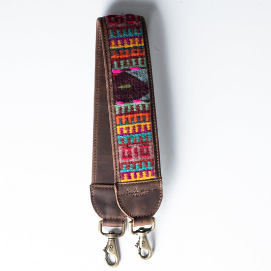 MEDIUM LENGTH STRAP - MEXICO COLLECTION - HANDWOVEN TEXTILE - NO. 17026