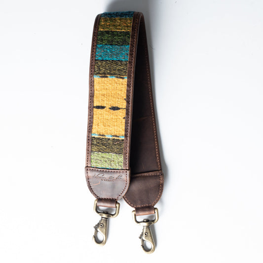 MEDIUM LENGTH STRAP - MEXICO COLLECTION - HANDWOVEN TEXTILE - NO. 17032